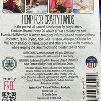 Hemp Lotion for Crafty Hands