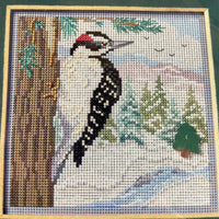 Winter Woodpecker Mill Hill Kit