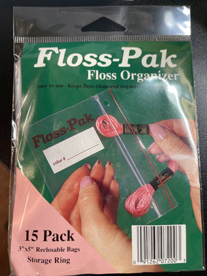 Floss-Pak- 15 bags with Ring