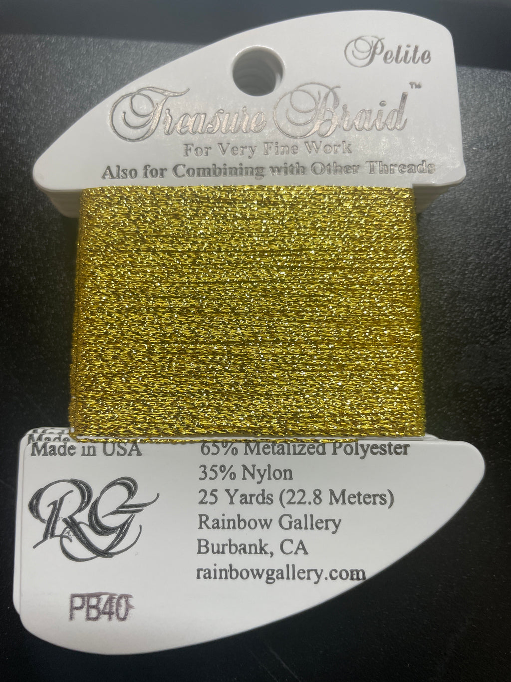 PB40 Egyptian Gold Petite Treasure Braid