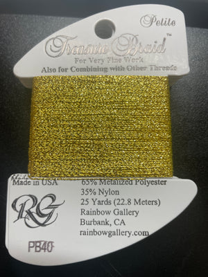 PB40 Egyptian Gold Petite Treasure Braid