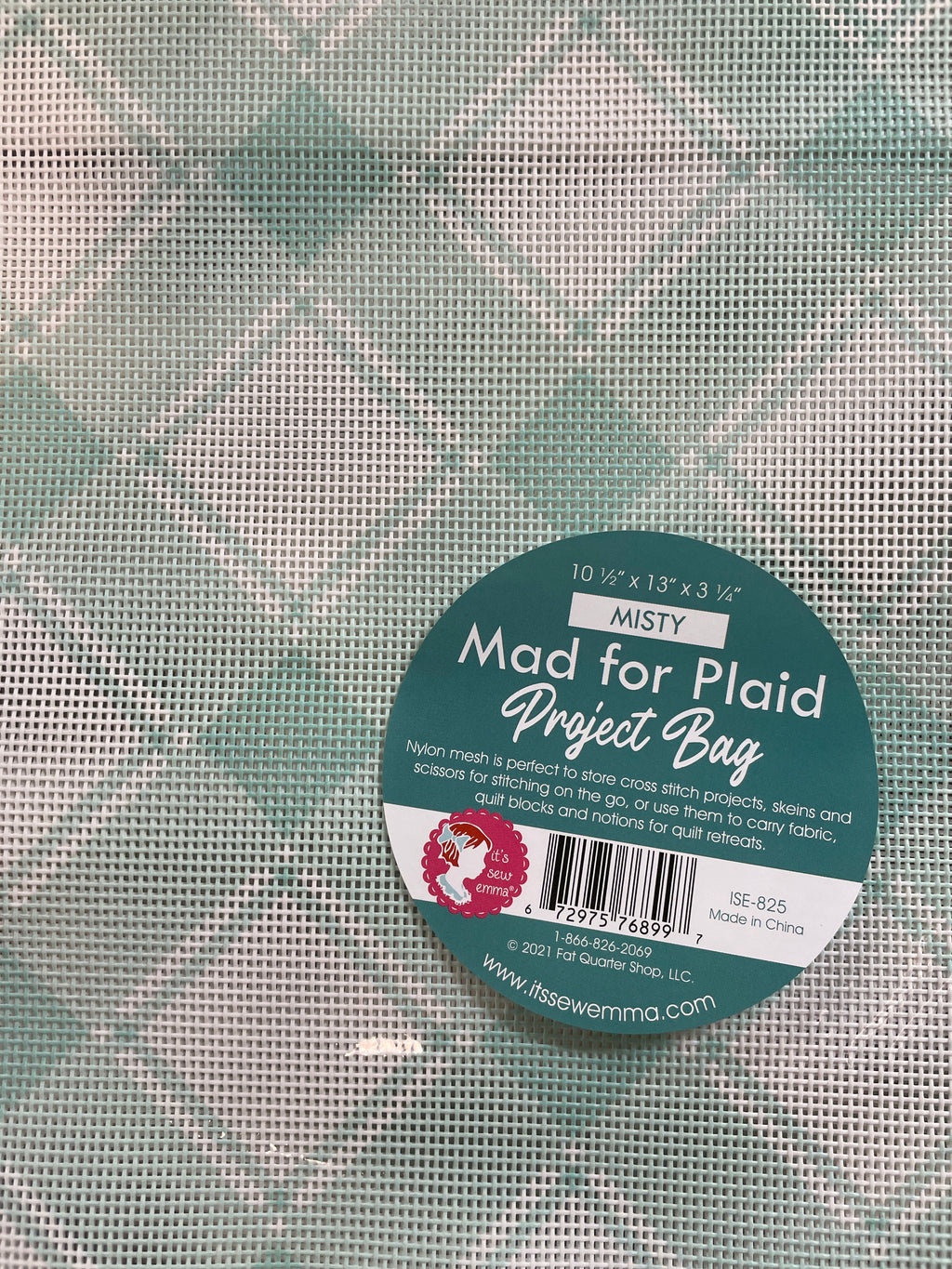 Mad for Plaid Project Bag