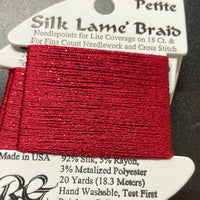SP08 Red Silk Lame Petite