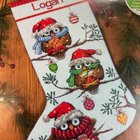 Holiday Hooties Stocking kit