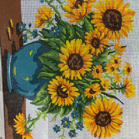 Sunflower Needlepoint Canvas