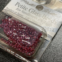 42012 - Petite Glass Beads - Royal Plum