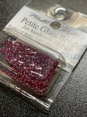 42012 - Petite Glass Beads - Royal Plum