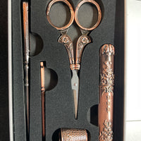 Embroidery Scissors Gift Box in Copper