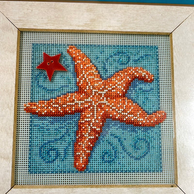 Starfish Buttons and Beads Kit