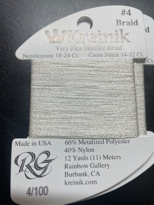 100 White #4