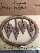 XMAS Wooden Buttons