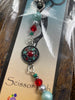 Mandala scissor Charm