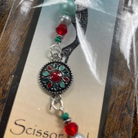 Mandala scissor Charm