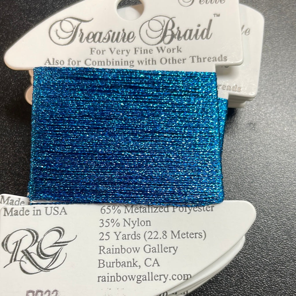 PB33 Blue - Blue Petite Treasure Braid