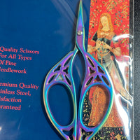 Rainbow Butterfly Embroidery Scissors