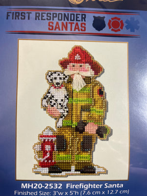 First Responder Santa: Firefighter Santa