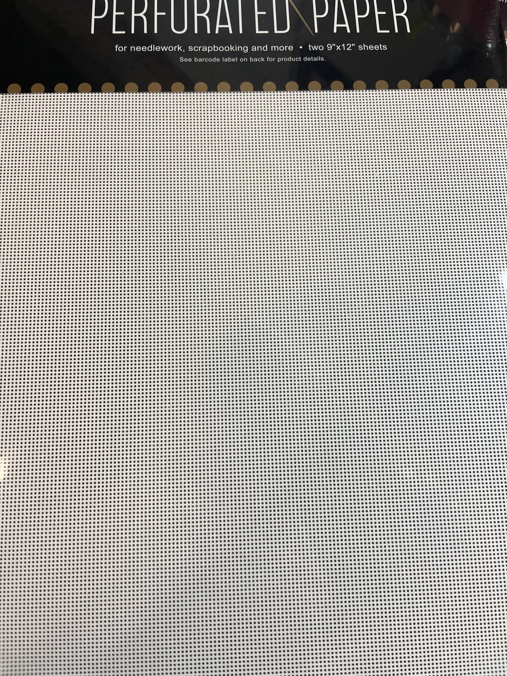 18 Count Perforated Paper