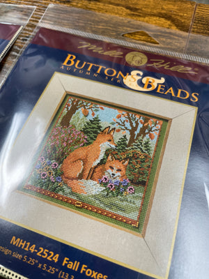 Autumn Series - Fall Foxes Mill Hill Kit