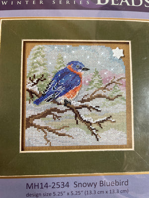 Snowy Bluebird