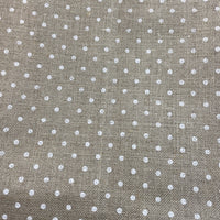 32 Count Raw with White Dots Linen