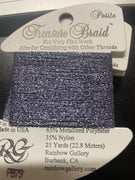 PB79- Purple Twilight Gold Petite Treasure Braid