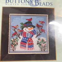 Winter Welcome Buttons and Beads Kit