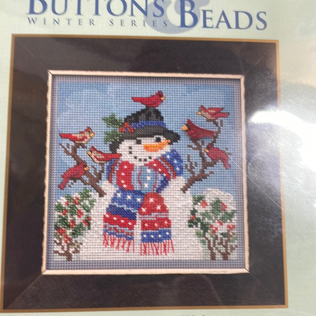 Winter Welcome Buttons and Beads Kit