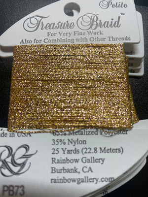 PB73- Black Hill Gold Petite Treasure Braid
