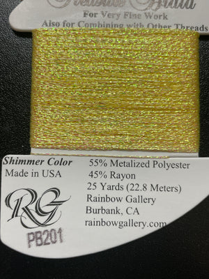 PB201 - Yellow Petite Treasure Braid