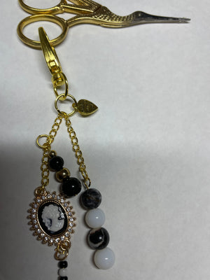 Fancy Lady Scissor Charm