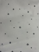 20 Count White with Printed Sparkles Aida