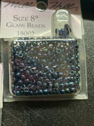 18002 Mill Hill Size 8 Glass Beads - Midnight