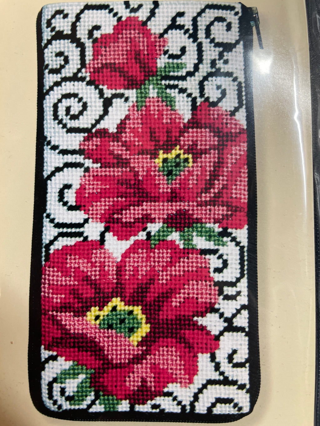 Stitch And Zip Needlepoint Eyeglass/Cellphone Kits