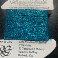 PB72- Agean Blue Petite Treasure Braid