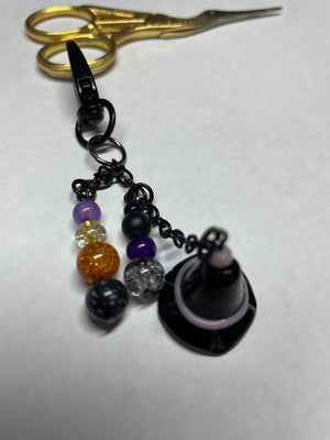 Witch Hat Scissor Charm