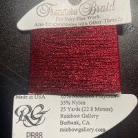 PB88-Madeira Red Petite Treasure Braid