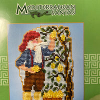 Mediterranean Santas: Lemon Grove Santa  Buttons and Beads Kit
