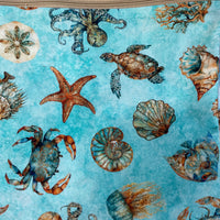Under the Sea (Teal Color) Project Bag