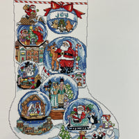 Snow Dome Stocking