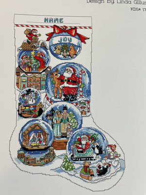 Snow Dome Stocking