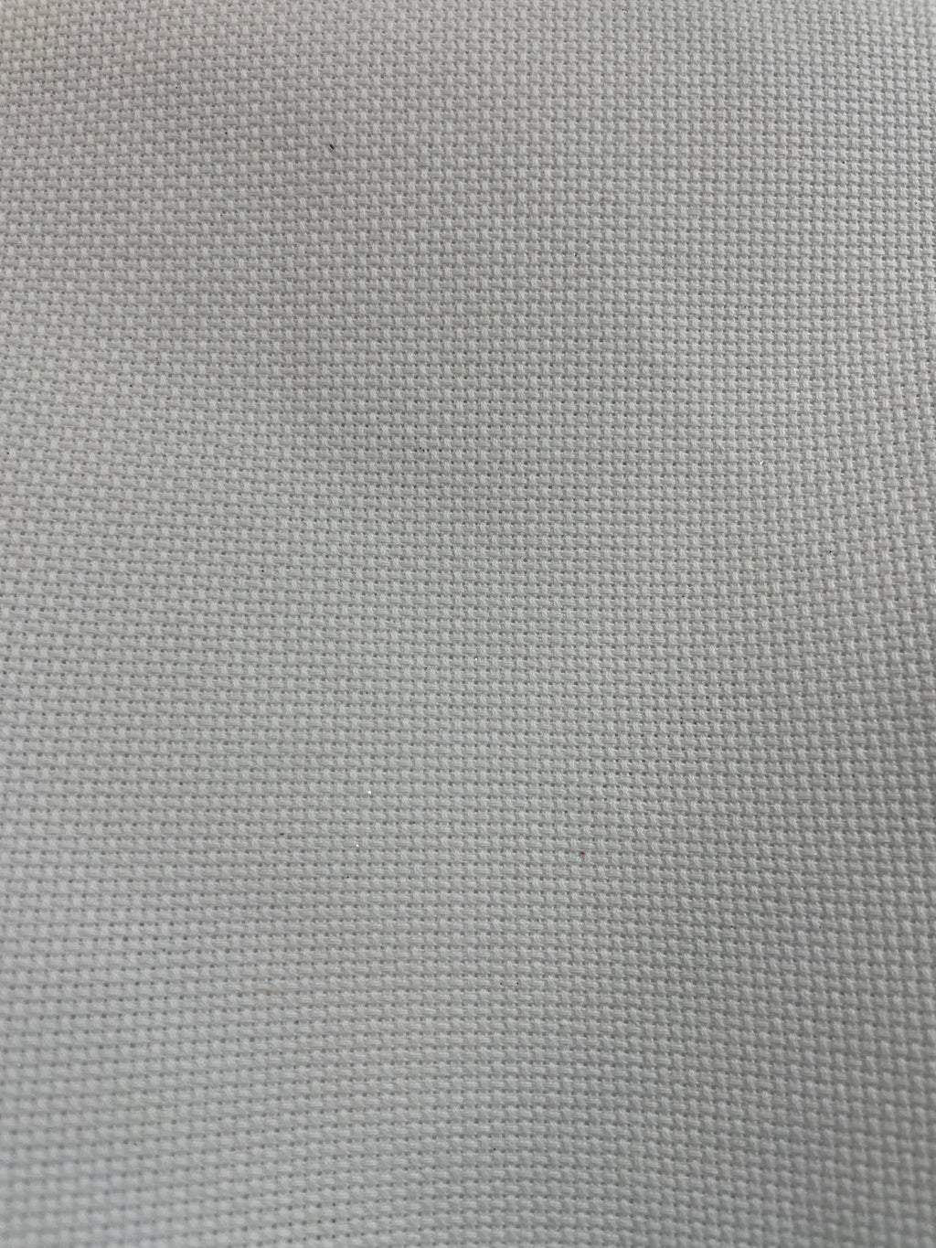 18 Count White Opalescent Aida