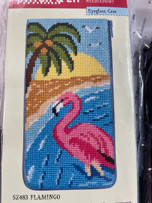 Stitch And Zip Needlepoint Eyeglass Kits
