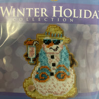 Snowman Vacation Ornament Kit