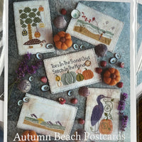 Autumn Beach Postcards