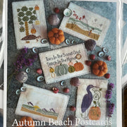 Autumn Beach Postcards