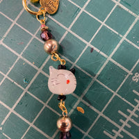Kitten Scissor Charm