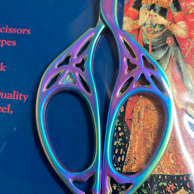 Rainbow Butterfly Embroidery Scissors
