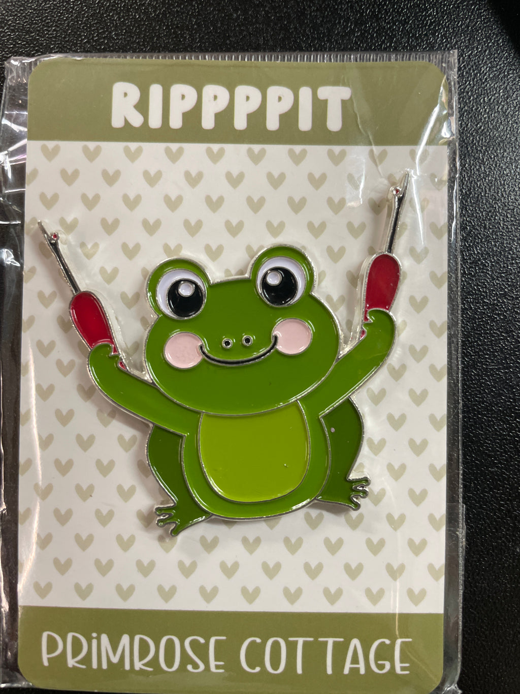 RIPPPPIT Frog Needle Minder