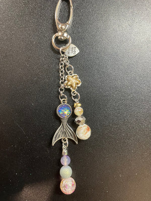 Mermaid scissor Charm