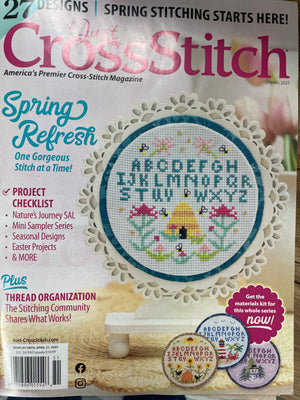 Just Cross Stitch Magazine Spring 2024